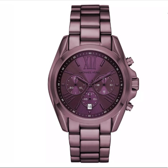 michael kors bradshaw purple